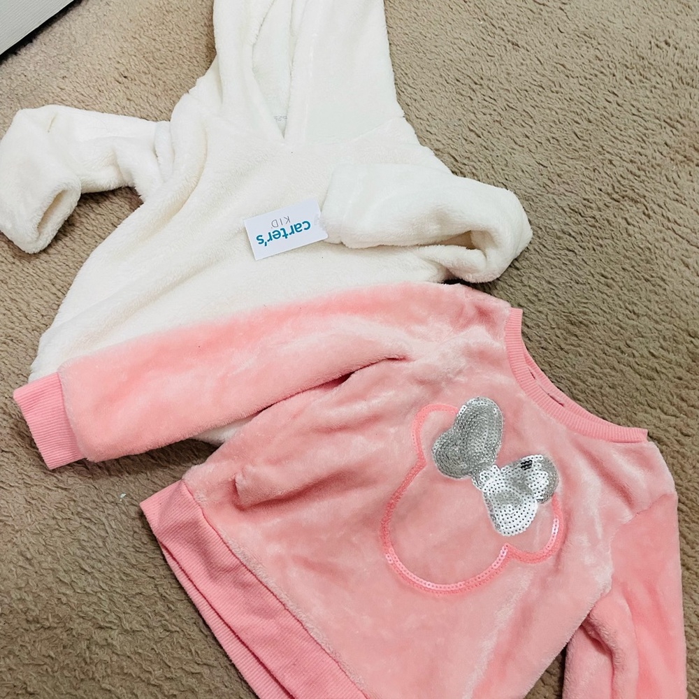 4T toddler fleece sweaters BRAND NEW